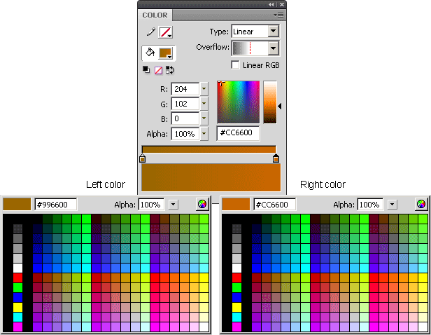 topBar gradients